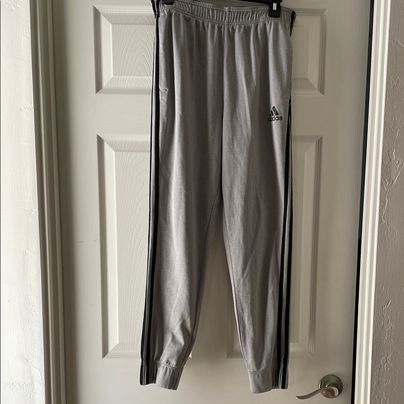 Men’s Silver Adidas Joggers - Picture 1 of 5